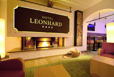JOSK Saalbach hotel Leonhard lounge
